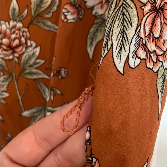 Floral button down tunic - Picture 3 of 6